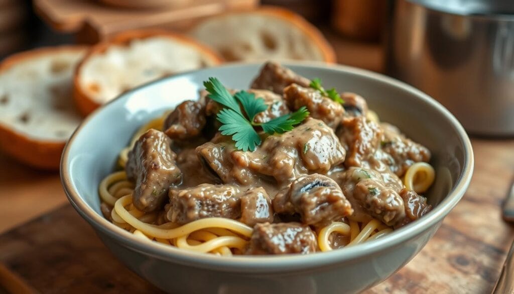 beef stroganoff