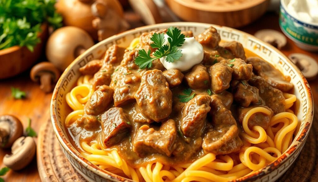 beef stroganoff recipe