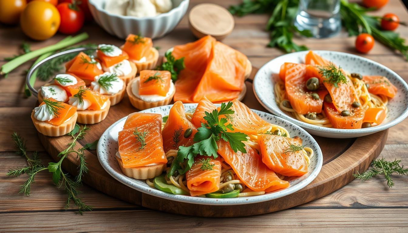 smoked salmon recipes