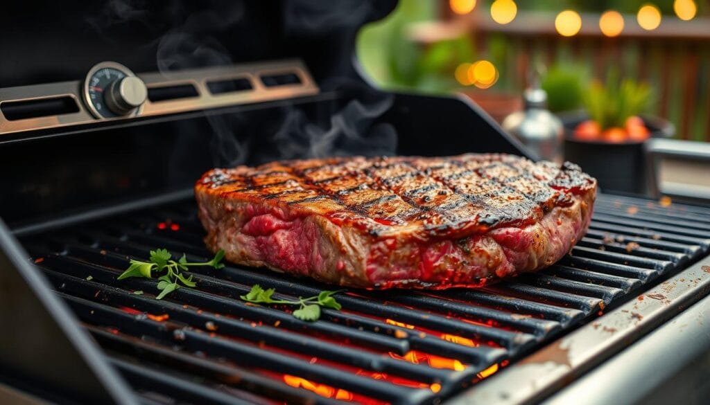 Grilling techniques for perfect medium rare steak