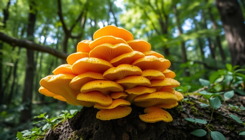 Laetiporus mushroom