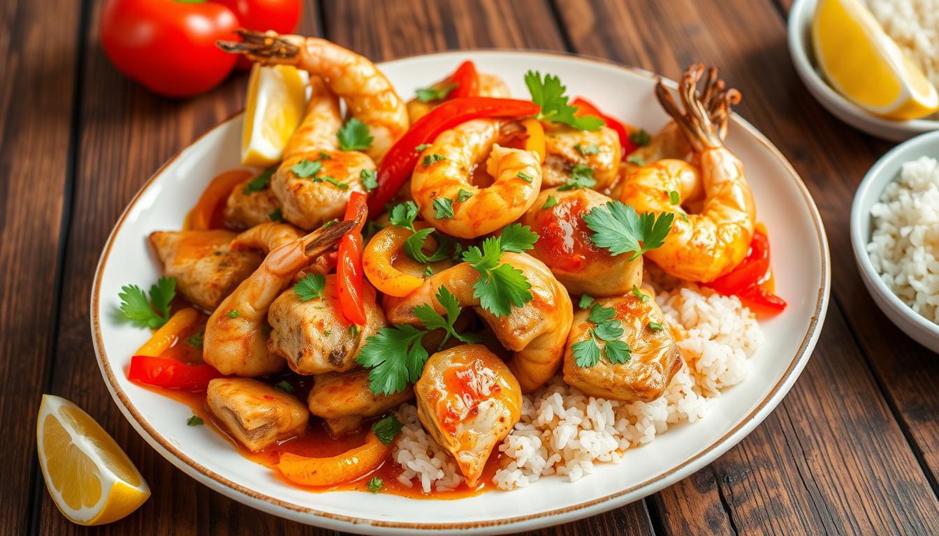 chicken and shrimp recipes