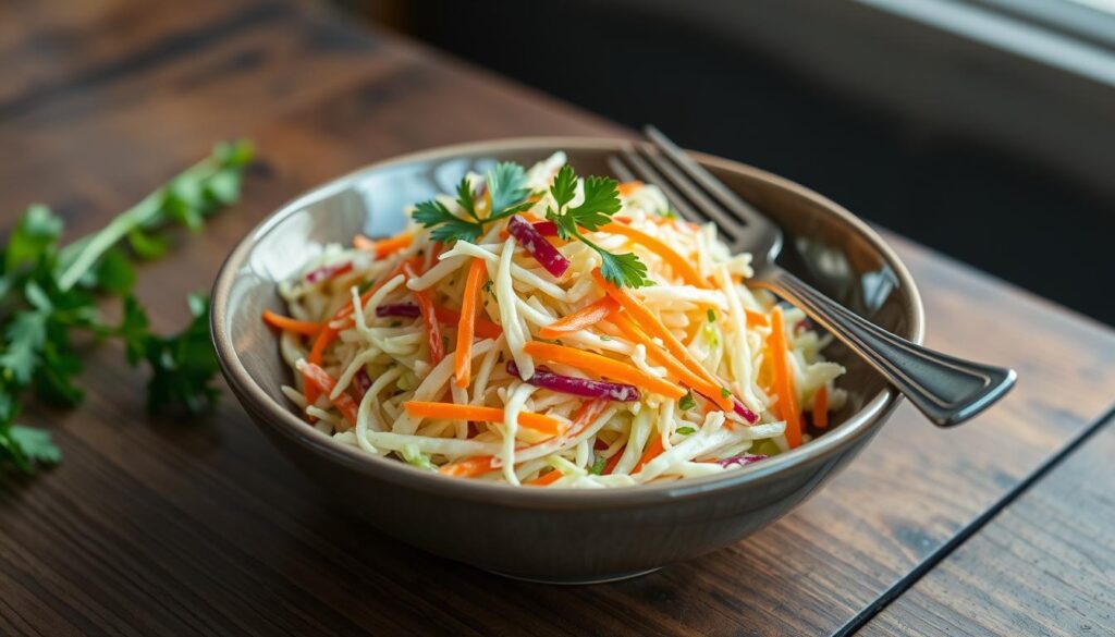 Coleslaw in a bowl