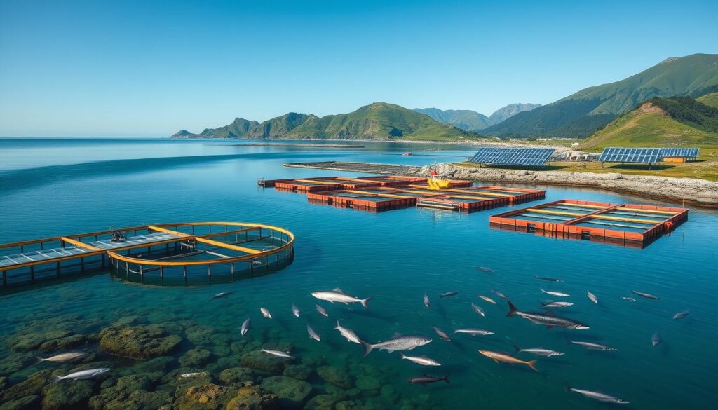 Sustainable salmon farming