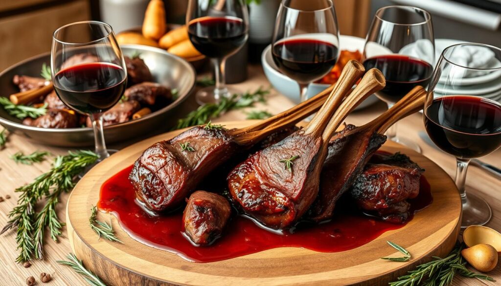 Venison recipes with wine and herb combinations