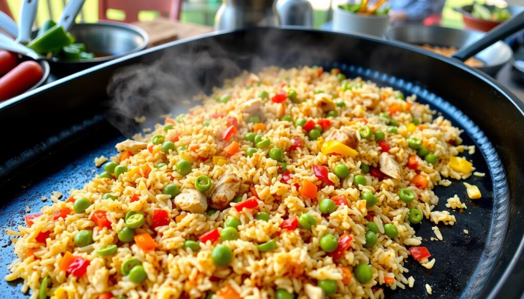 blackstone fried rice