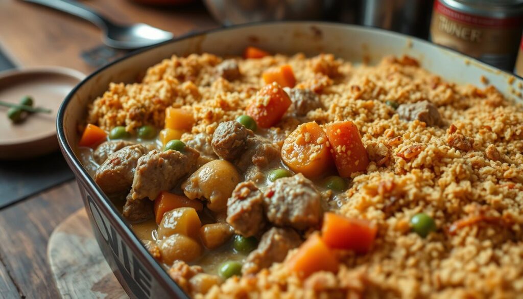 canned deer meat casserole