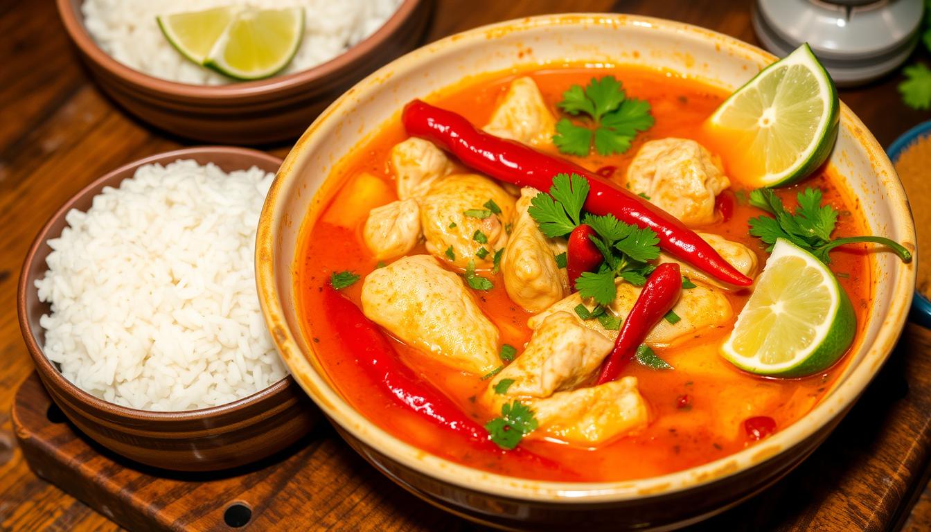 chopt spicy chicken soup recipe with rice