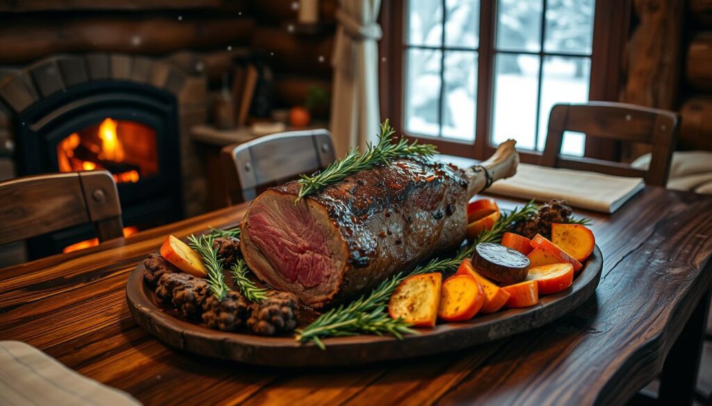 deer meat roast