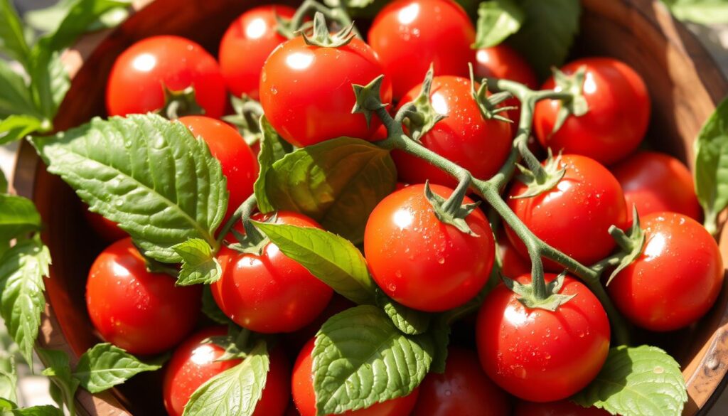 fresh cherry tomatoes