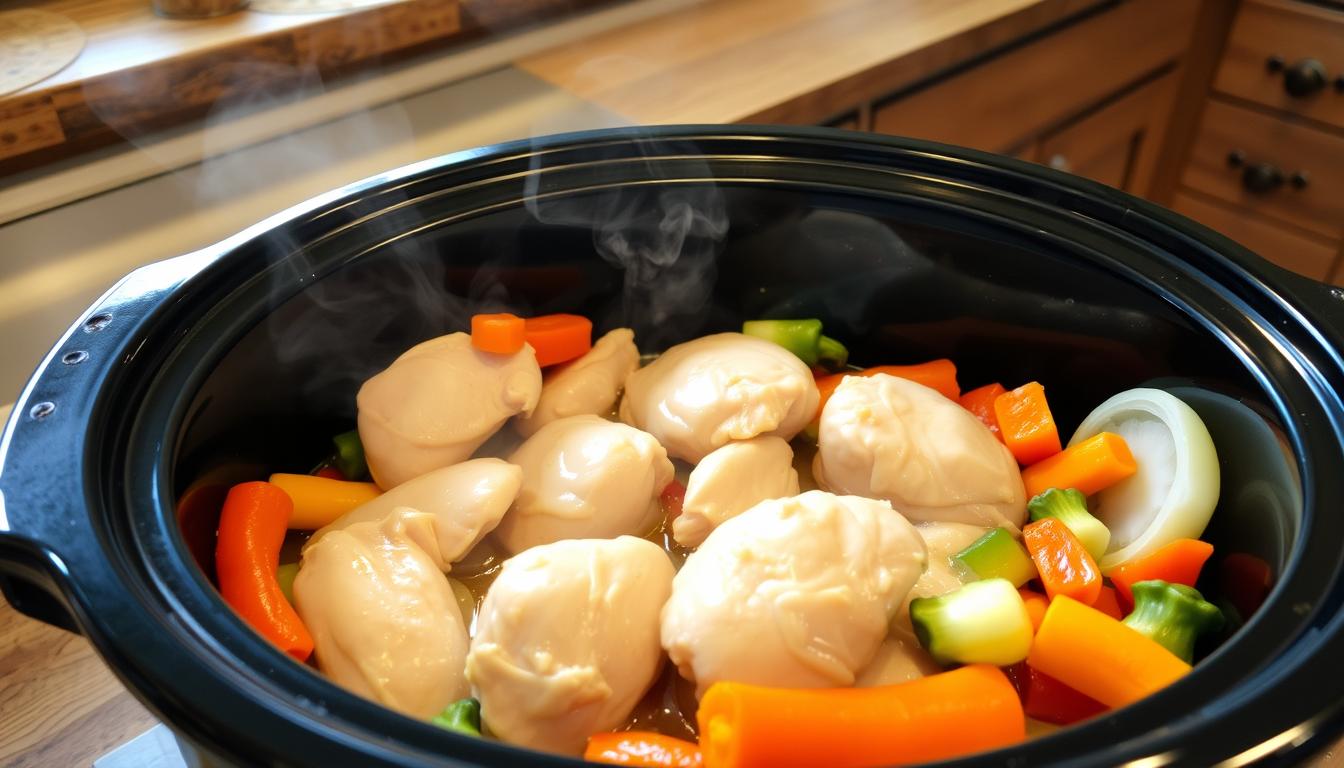 frozen chicken crock pot recipes