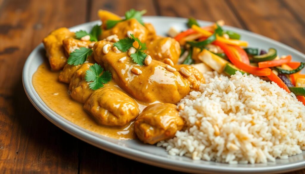 peanut butter chicken