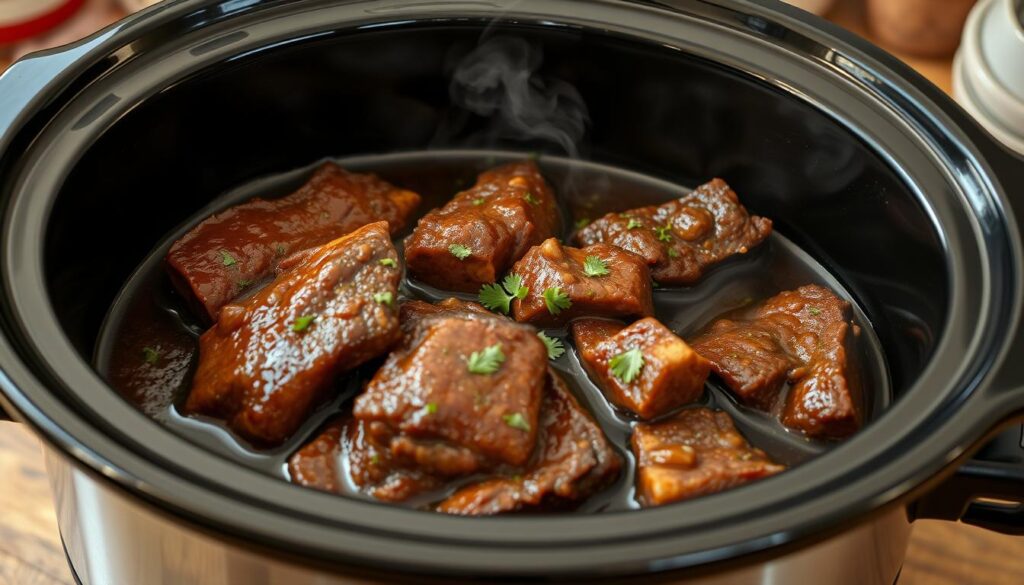 slow cooker beef short ribs