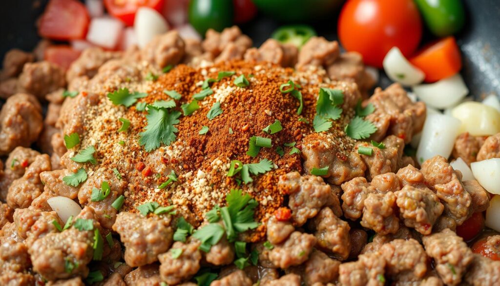 Preparing Beef with Seasonings