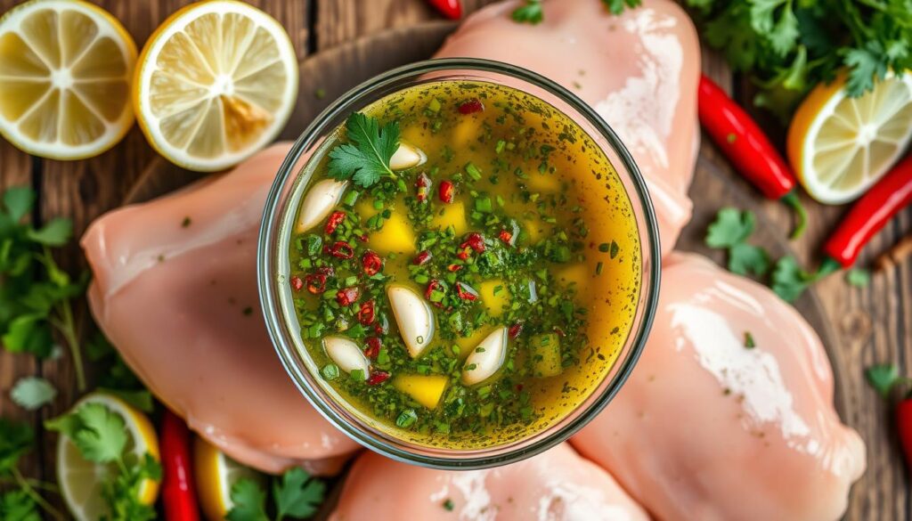 chimichurri marinade for chicken thighs