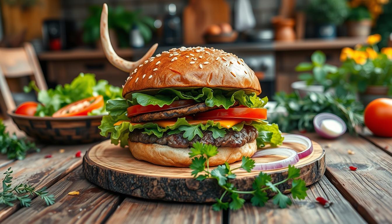 deer burger recipes​