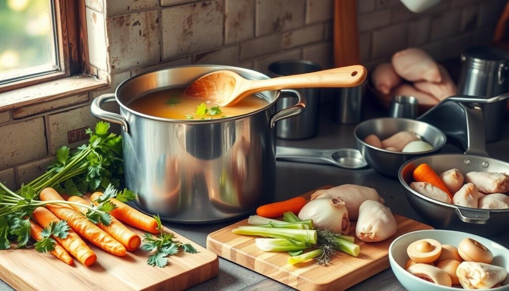 essential equipment for this easy chicken soup recipe