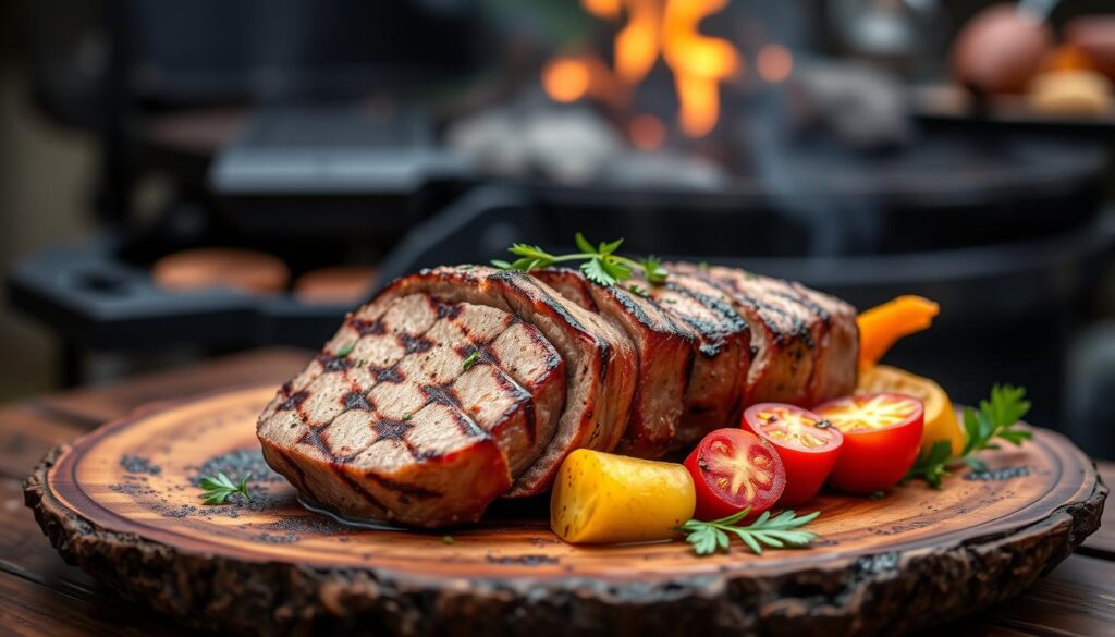 grilled deer tenderloin