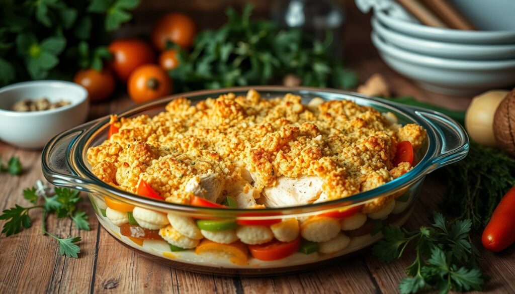 ritz cracker chicken casserole recipe