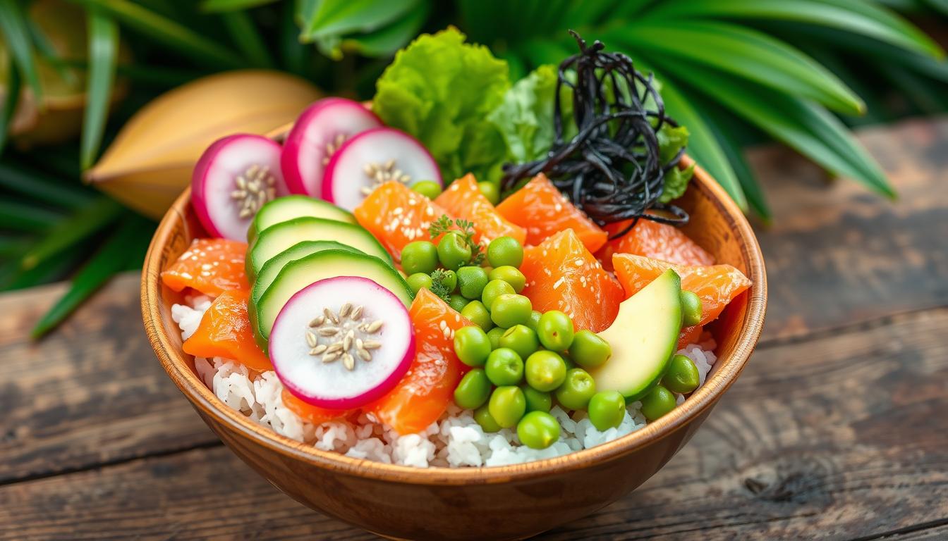 salmon poke bowl recipe