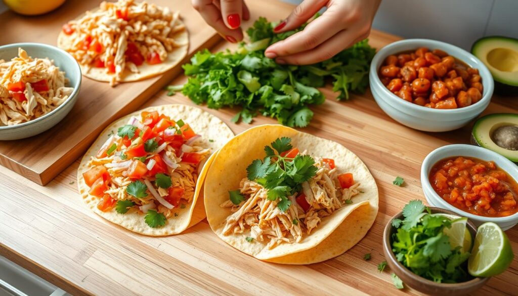 simple rotisserie chicken taco recipe