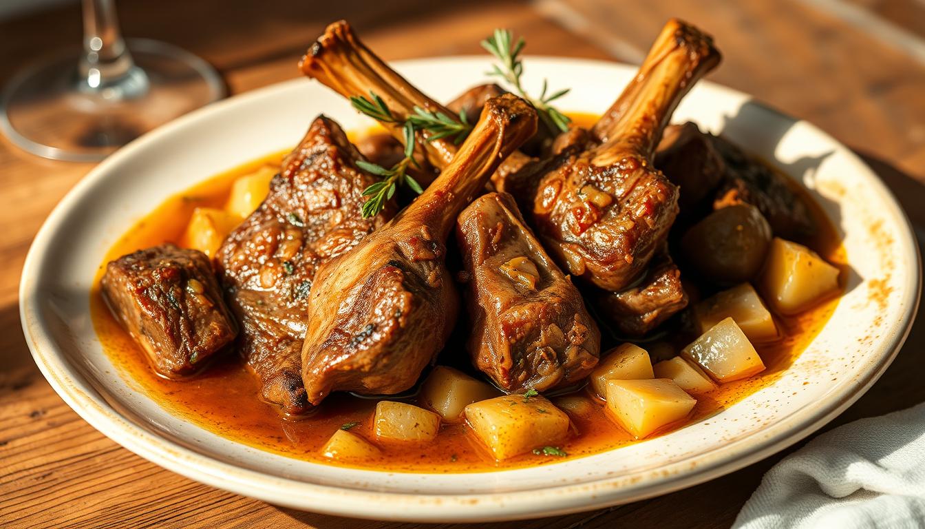 cava braised lamb recipe​