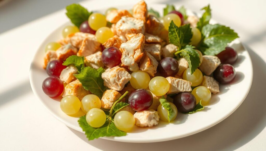 grape salad with chicken