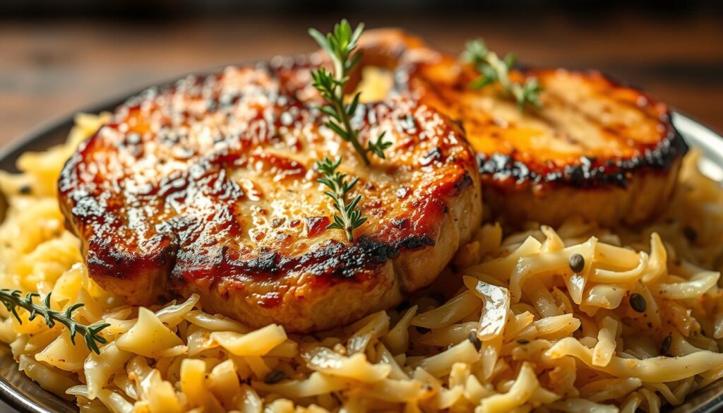 Irresistible Pork Chops & Sauerkraut Recipe for a Flavorful Feast!