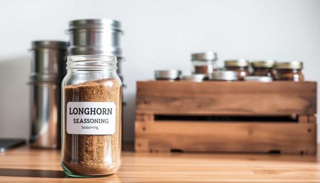 storing longhorn steak seasoning