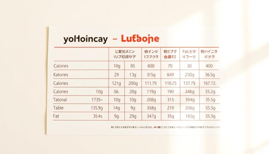 yoshinoya beef recipe nutritional information